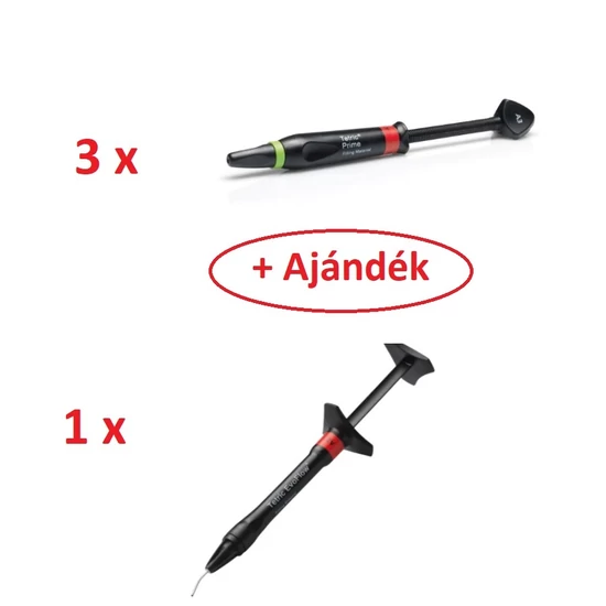 AKCIÓ - Tetric Prime refill 3x3g + ajándék Tetric EvoFlow Refill 1x2g