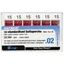 Guttapercha Taper 02 28mm 15 fehér 120db VDW Guttapercha Taper 02 28mm 15 fehér 120db VDW