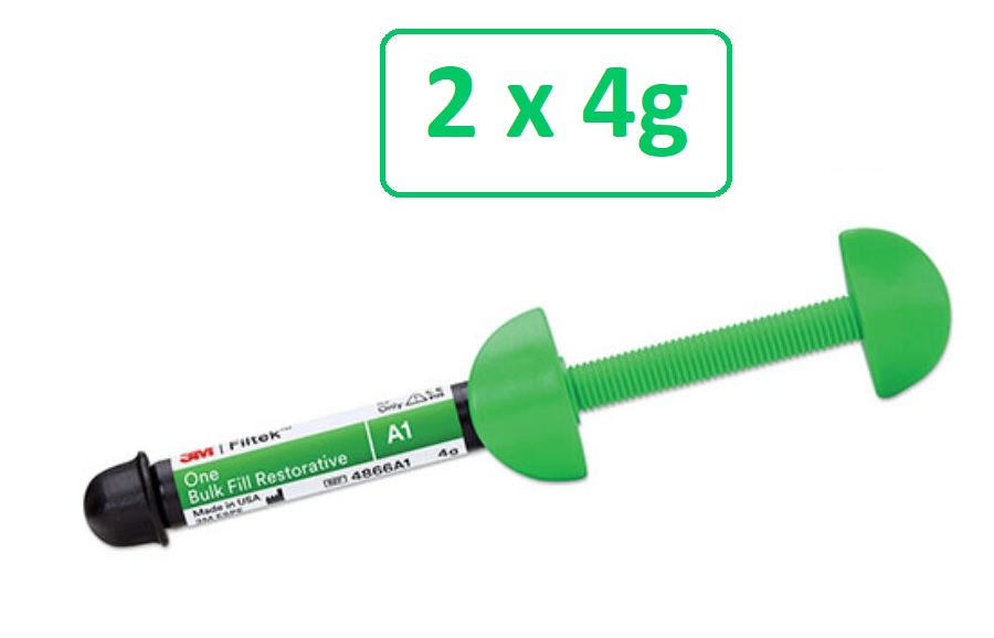AKCIÓ -  Filtek One Bulk Fill Restorative 2 x 4g