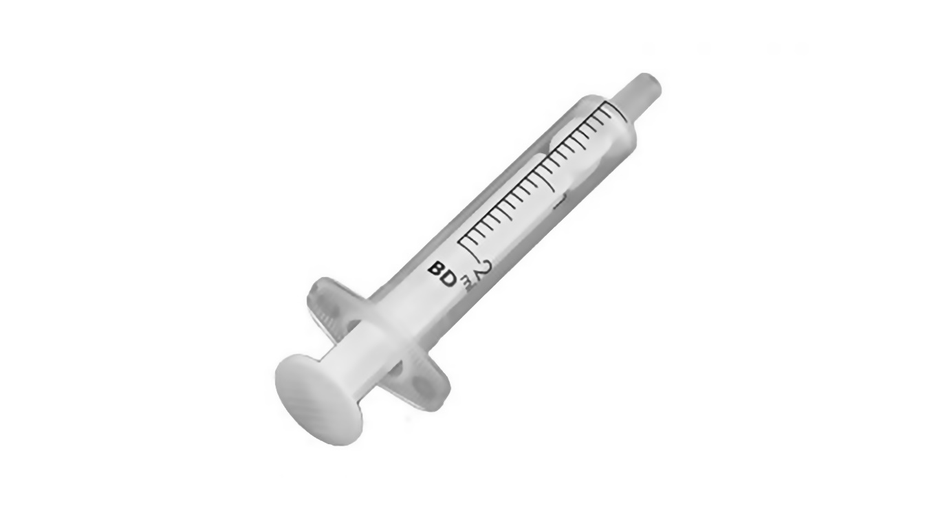 Fecskendő Luer 2ml 2 részes 100db B&D