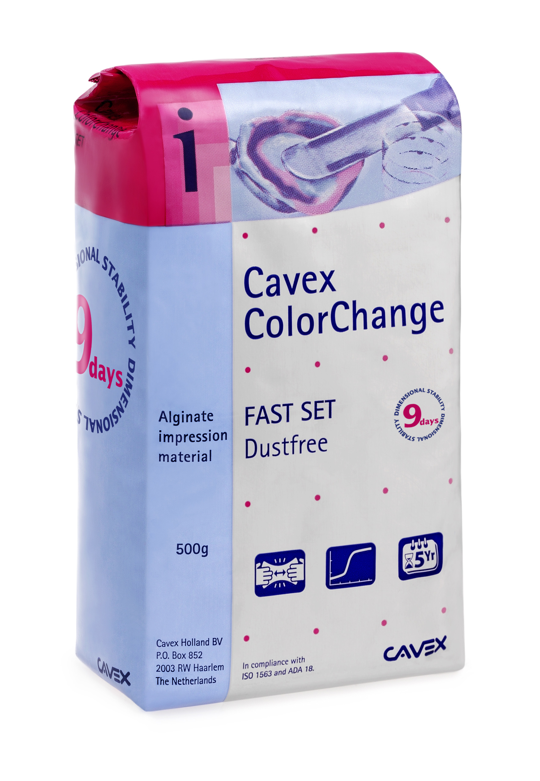 Alginat Cavex Color Change 500g