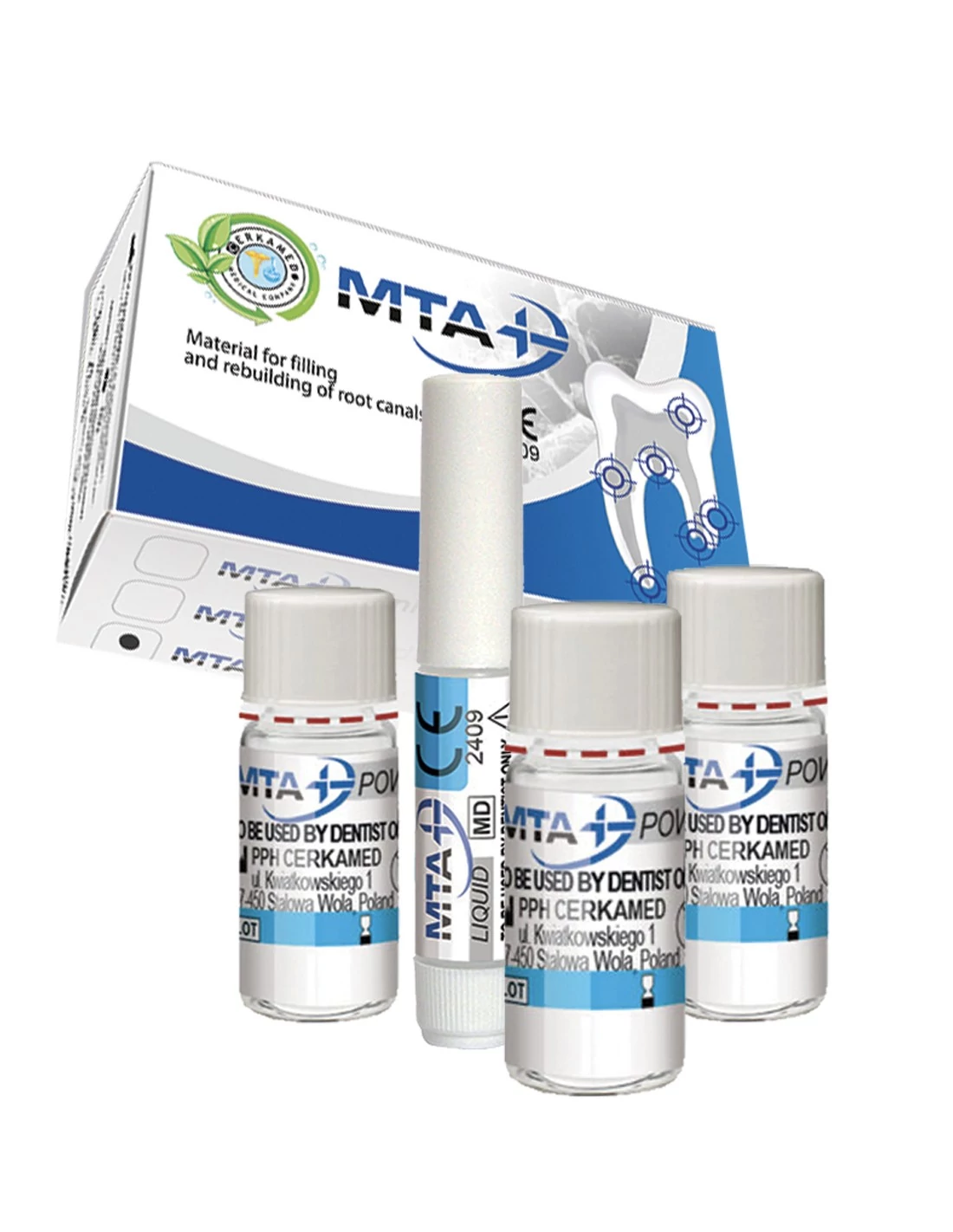 MTA+ Mini Pack 3x0,14g + 1ml foly.