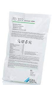 Dürr FD 322 premium wipes 80db utántöltő 14x19cm
