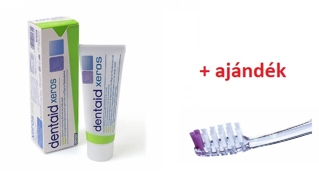 AKCIÓ - XEROS fogkrém 75ml + ajándék Perio fogkefe