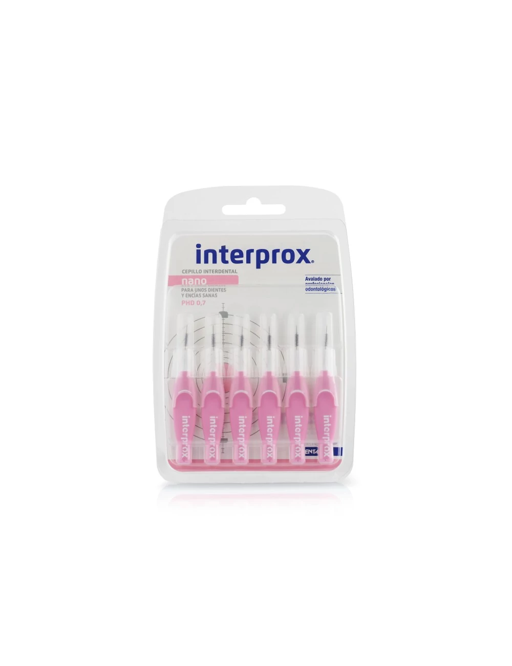 INTERPROX 4G No.0.6 nano rózsaszín 0,38mm/1,9mm 6db
