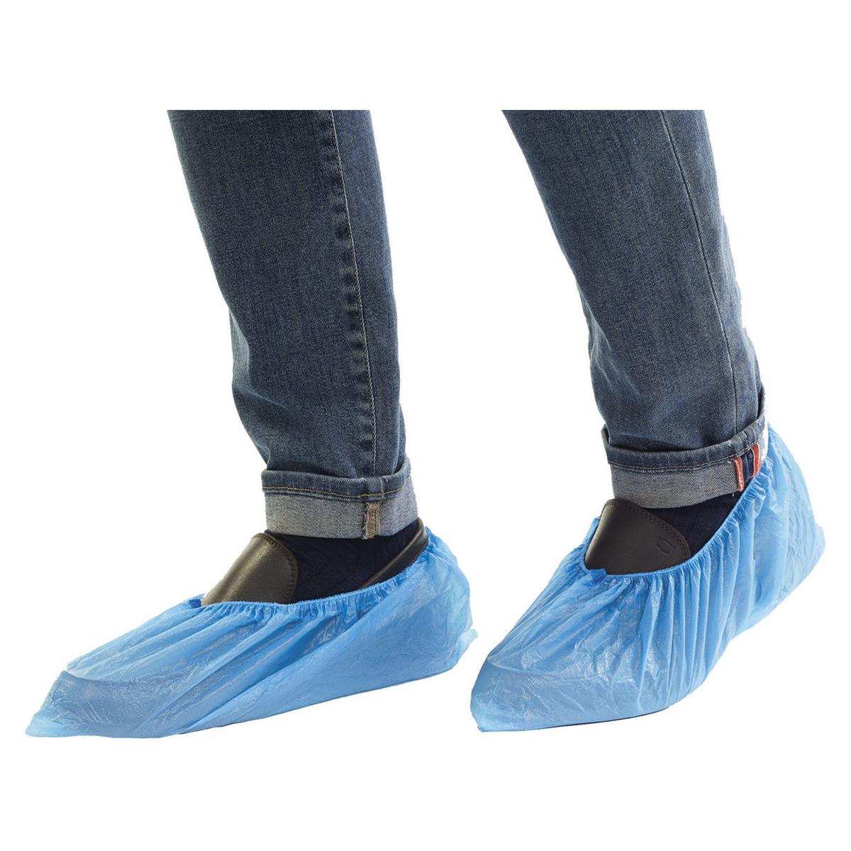 ALLE cipővédő huzat nem steril vizálló, v.kék 100db