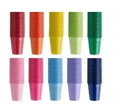 Pohár Monoart kék 2dl 100db