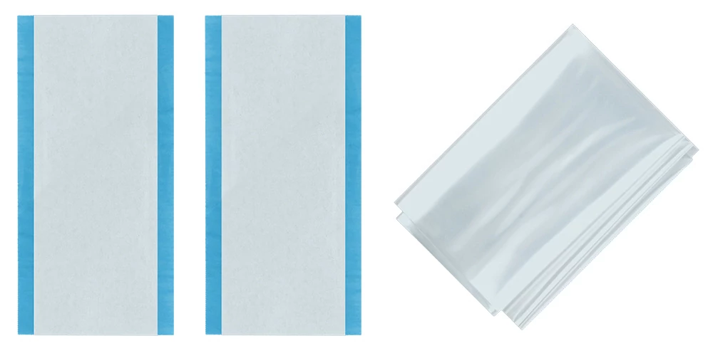 ALLE turbina steril védőhuzat ragasztó szalaggal fehér 120x7cm 1db