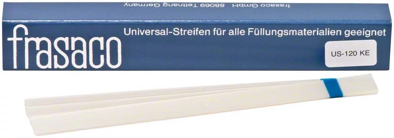 Celluloid szalag 50x120x8,5mm 0,05mm 50db transparens Frasaco