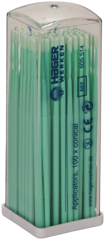 Apply-Tips applikációs pálca zöld kúpos 100db