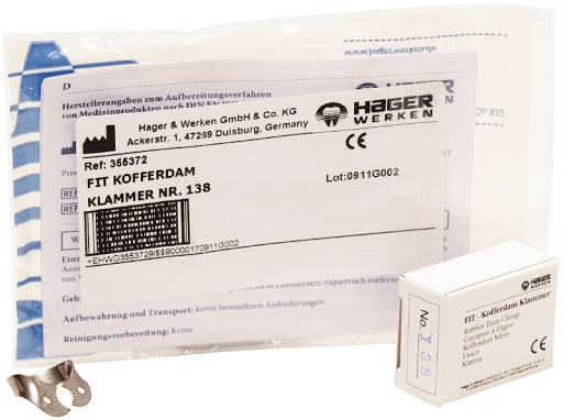Kofferdam kapocs Fit Nr.138 bal alsó moláris