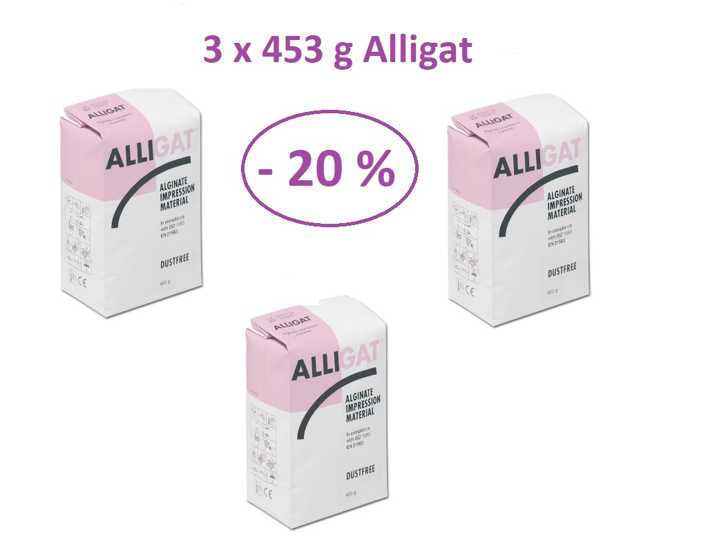 AKCIÓ - Alligat lenyomatanyag 3x453g