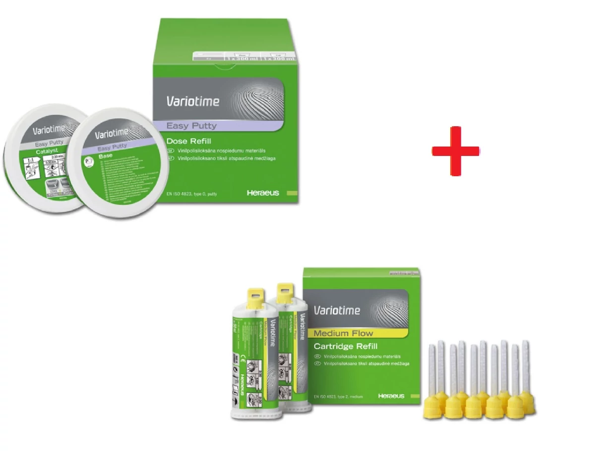 AKCIÓ - Variotime Easy Putty 600ml+Variotime Light Flow 2x50ml
