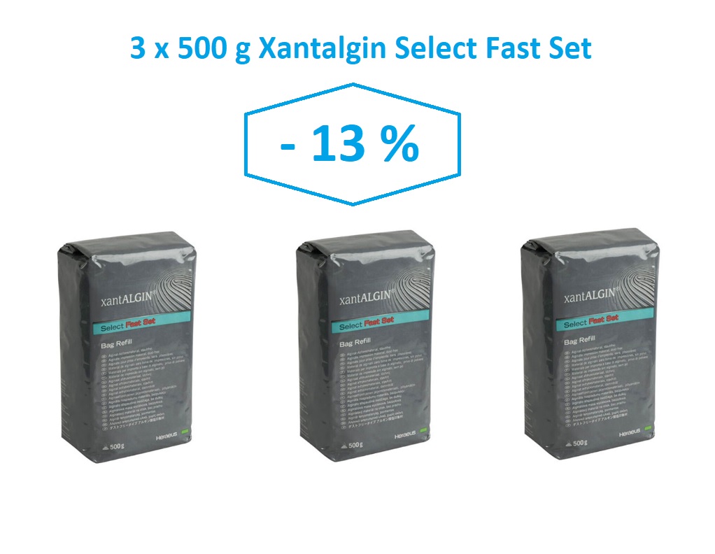 AKCIÓ - Xantalgin Select Fast Set 3x500g