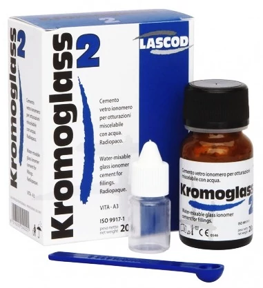 Kromoglass 2 universal glassionomer tömőanyag 20g