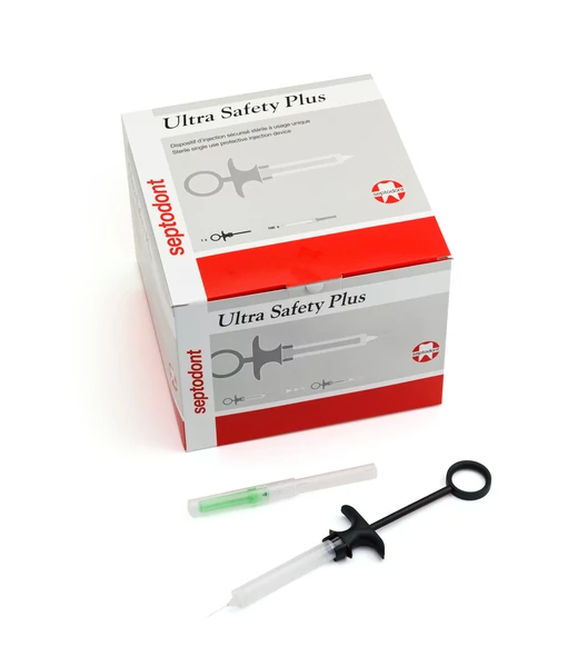 Ultra Safety Plus Nadeln 30G, 0,3 x25mm, blau, Packung 100 st.