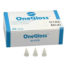 OneGloss polírozó midicsúcs 182 szereletlen 50db Shofu