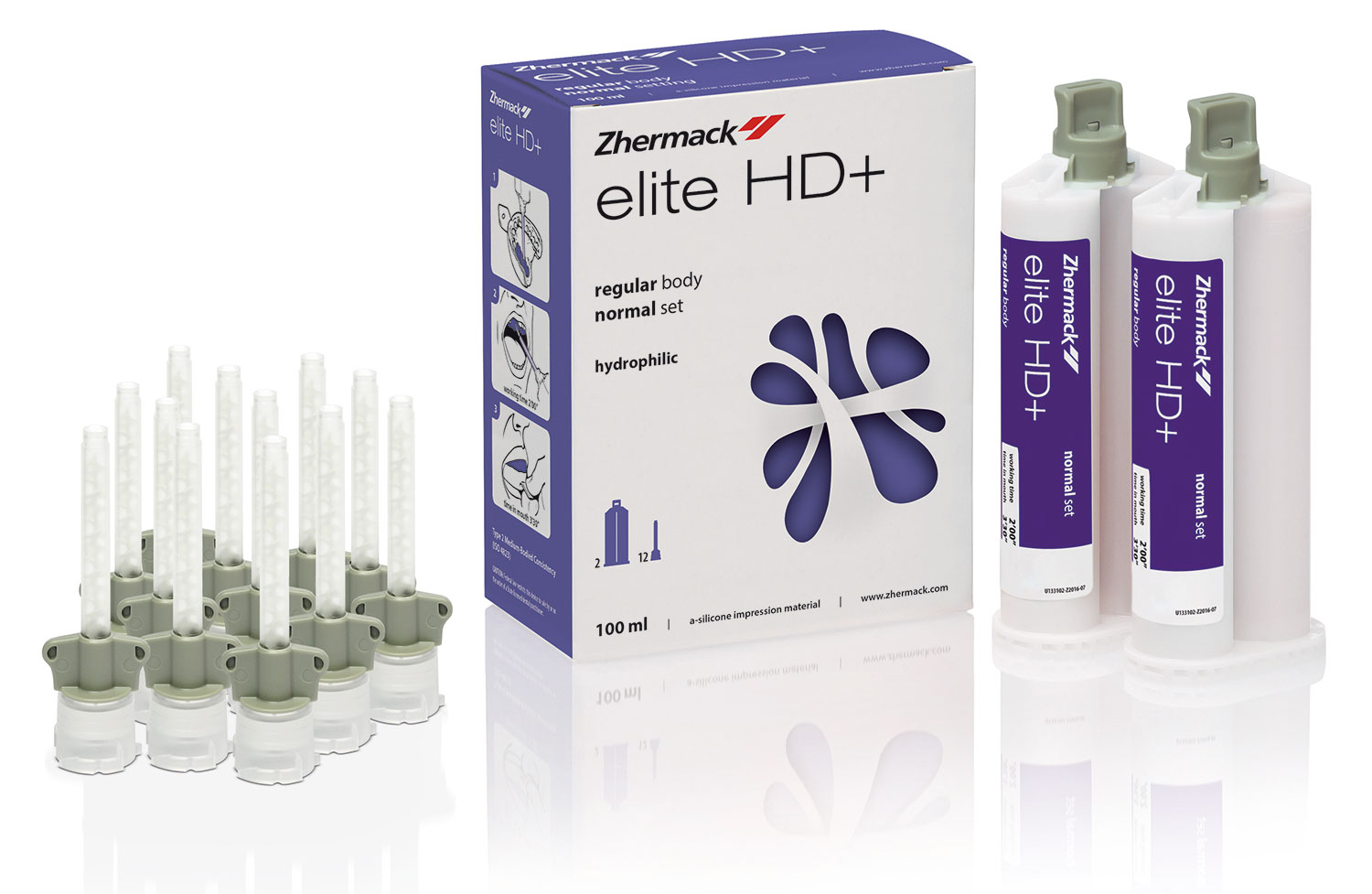 Elite HD+ Regular Body 2x50ml+12 kev.csőr