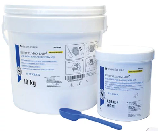 Eurosil Max Lab 2 C-Silikon Putty (A 85) 10kg(5.500ml) kék HS