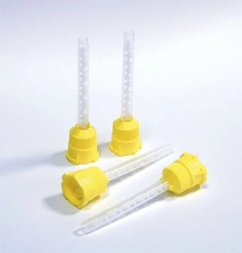 Keverőcsőr sárga 50db HS rövid