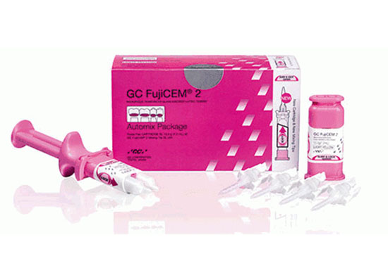 GC FujiCEM 2 SL Automix Pack (Cartridge SL (13.3g / 7.2ml) (2), GC FujiCEM 2 Mixing Tip SL (44)