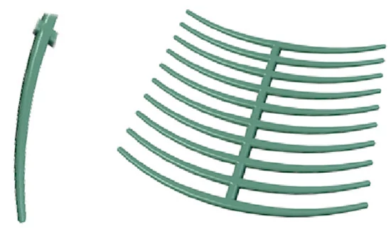 Körkapocs RK viasz hajlított 200db