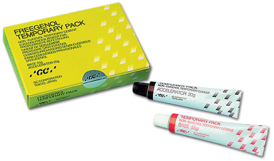 GC Freegenol Temporary Pack eugenol mentes