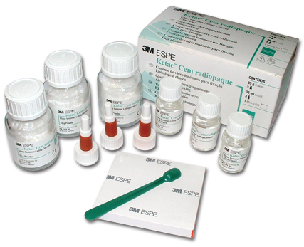 Ketac Cem klinikai (3x33g por+3x12ml folyadék)