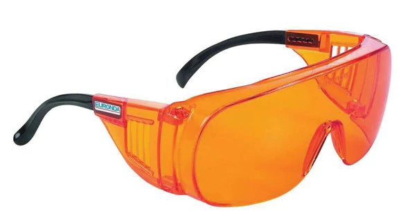 Védőszemüveg MONOART GLASS LIGHT ORANGE