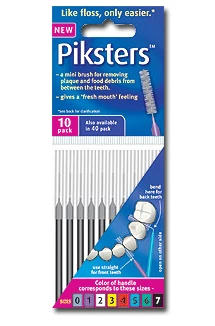 Piksters 7db Nr.7 Black (0,73/2,10mm)