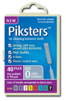 Piksters 40db Box Nr.0 Silver (0,36/0,70mm)