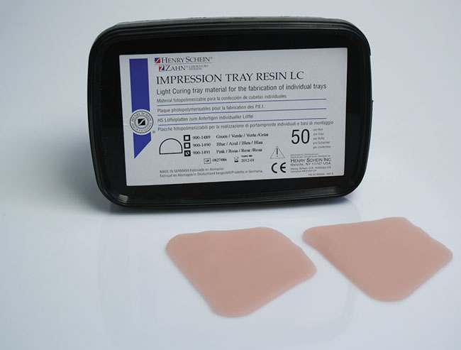 Tray Impression LC lenyomat lemez egyéni kanálhoz pink 50db HS