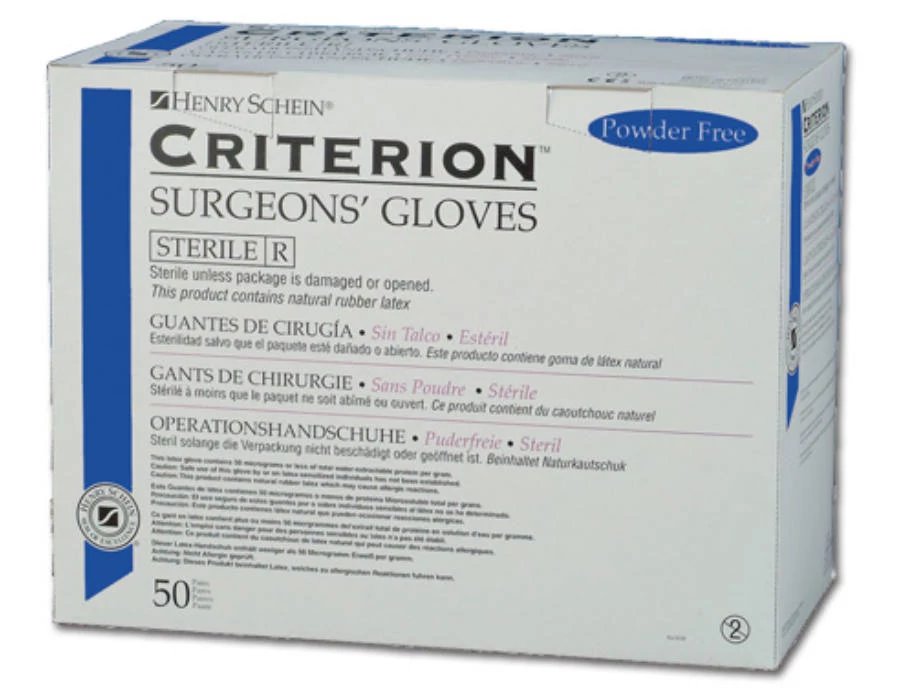 Kesztyű steril-Criterion pm.seb. 6 (50pár)