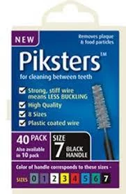Piksters 40db Box Nr.7 Black (0,73/2,10mm)