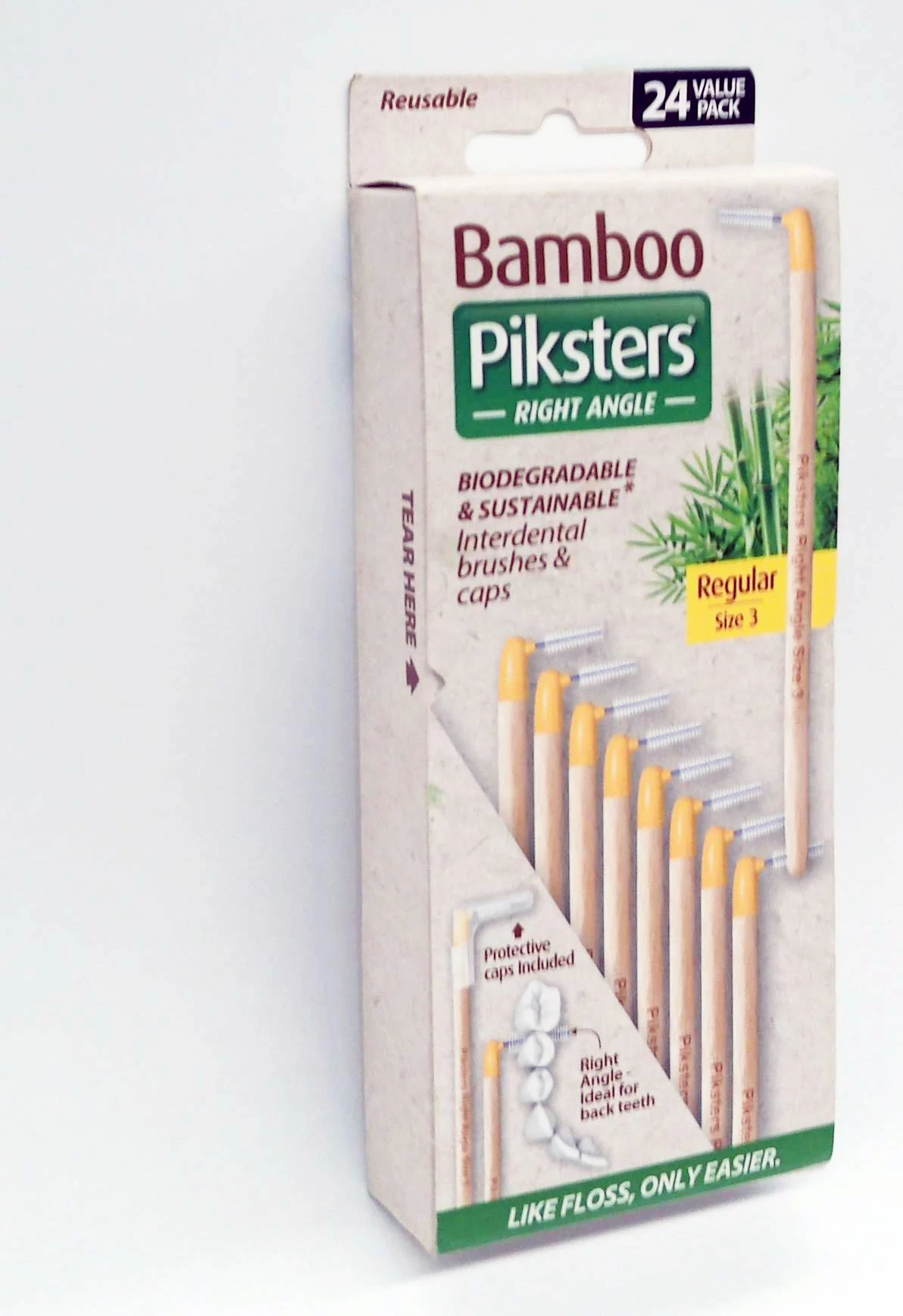 ZZ-Piksters Bamboo Angled 24db Nr.3 Yellow (0,50,90mm)