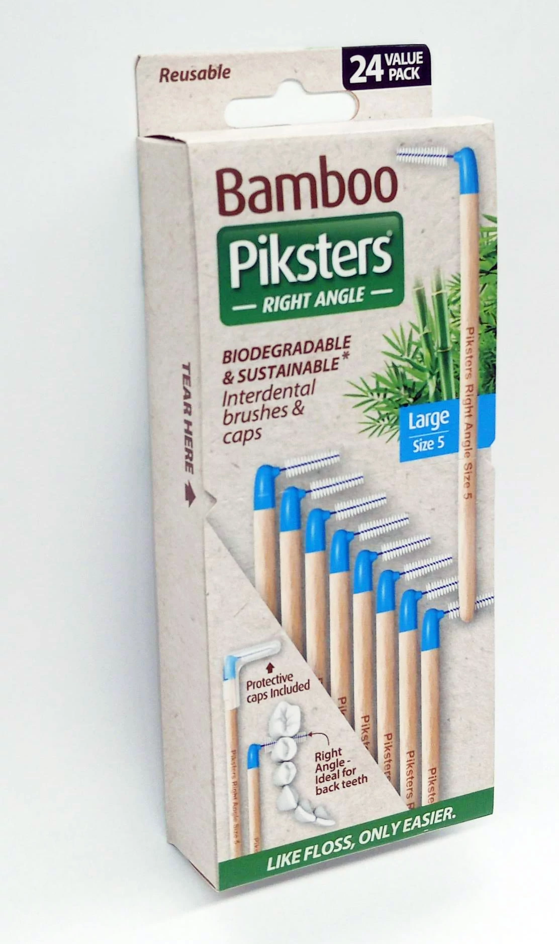 ZZ-Piksters Bamboo Angled 24db Nr.5 Blue (0,55/1,10mm)