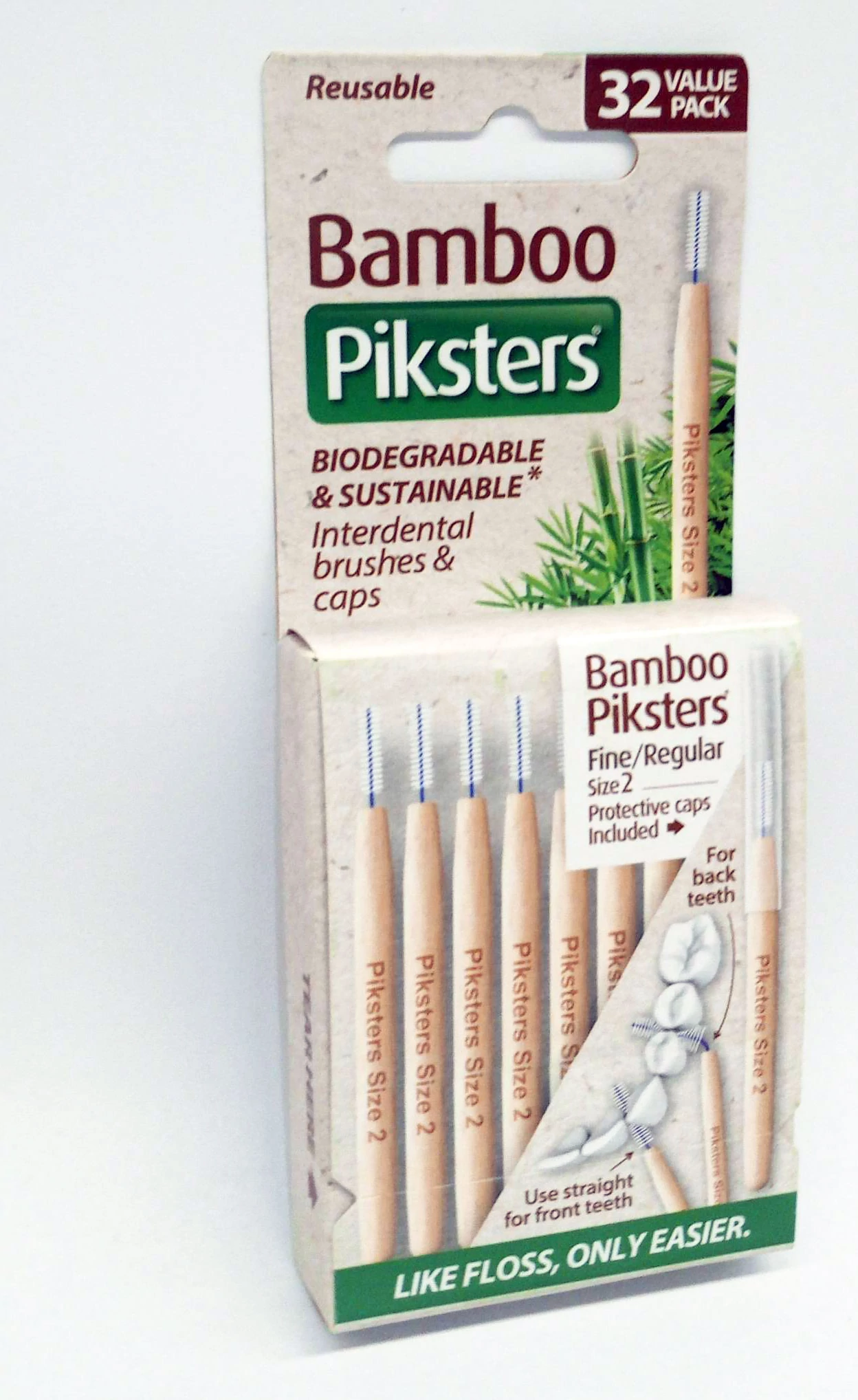ZZ-Piksters Bamboo 32db Nr.2 White 0,50/0,90mm