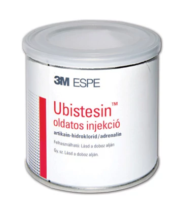 Ubistesin 50x1,7 ml oldatos injekció (piros)
