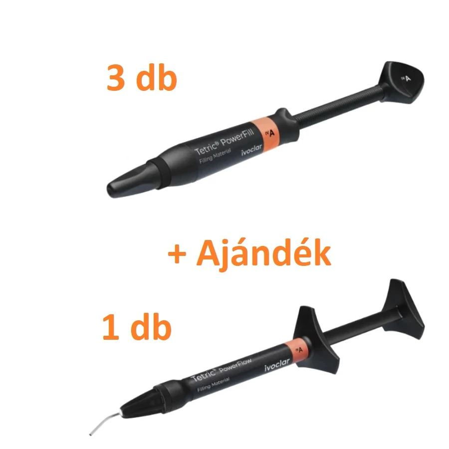 AKCIÓ - Tetric PowerFill Ref. 3x3g + ajándék 1x2g Tetric PowerFlow